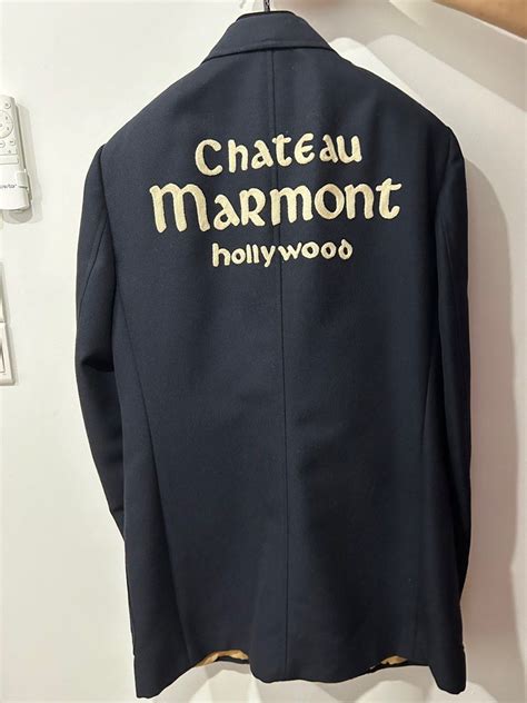 gucci chateau marmont blazer|Gucci 2019 Chateau Marmont Hollywood Sport Blazer .